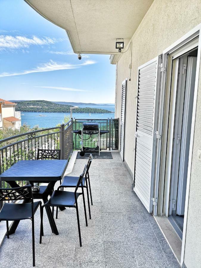 Villa Panorama Seget Trogir Exteriör bild