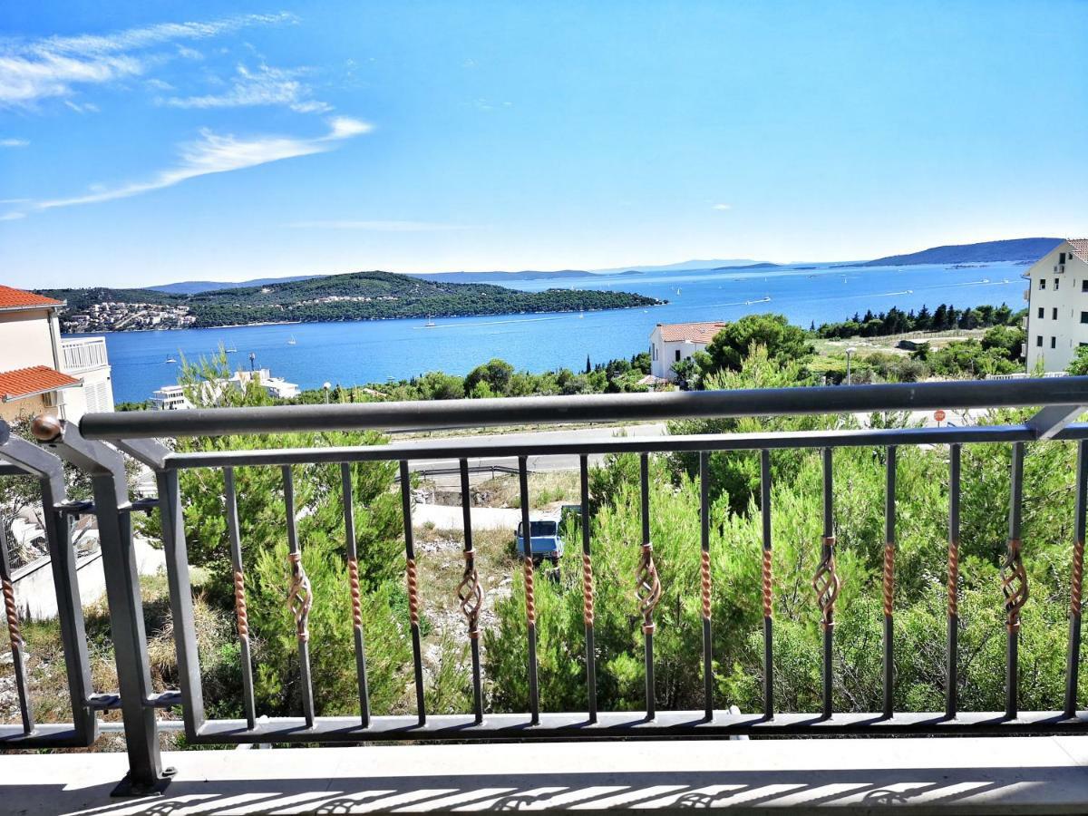 Villa Panorama Seget Trogir Exteriör bild